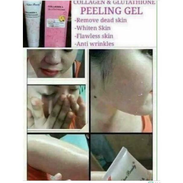 Nature Beauty Collagen And Glutathione Magic Peeling Cream