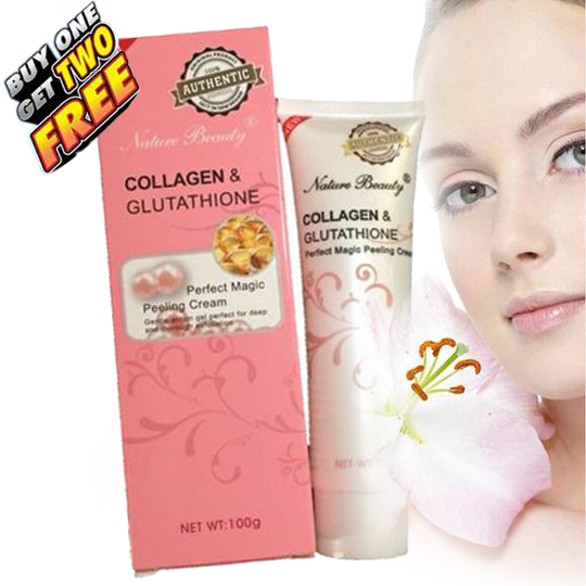 Nature Beauty Collagen And Glutathione Magic Peeling Cream