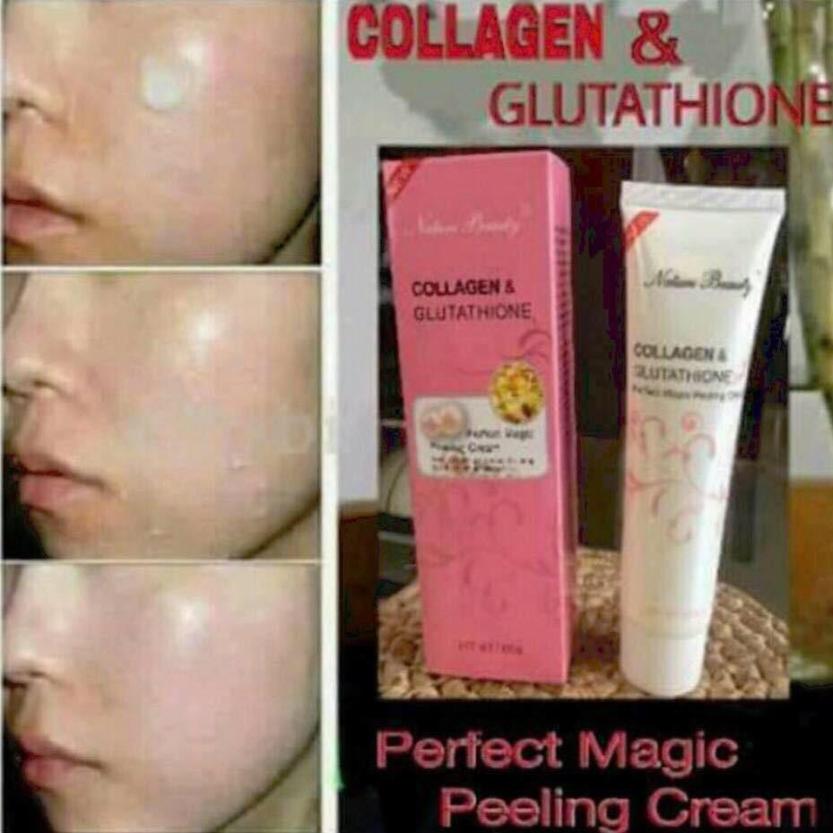 Nature Beauty Collagen And Glutathione Magic Peeling Cream