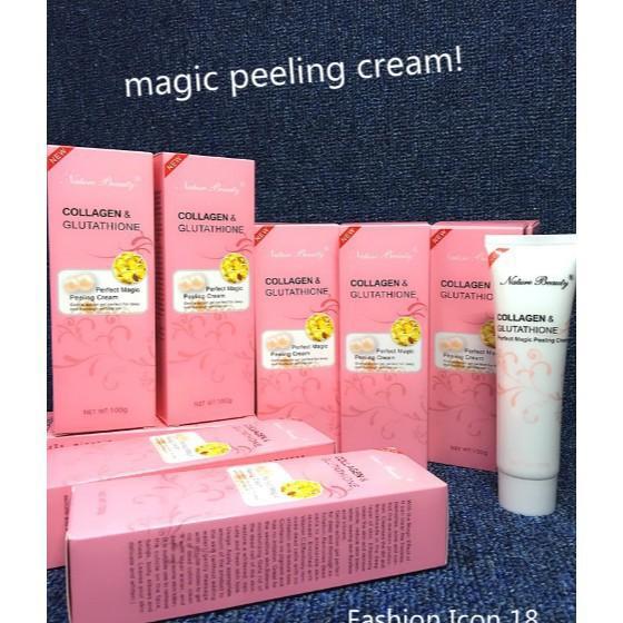 Nature Beauty Collagen And Glutathione Magic Peeling Cream