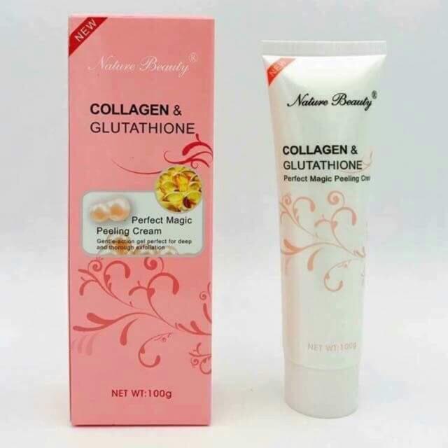 Nature Beauty Collagen And Glutathione Magic Peeling Cream